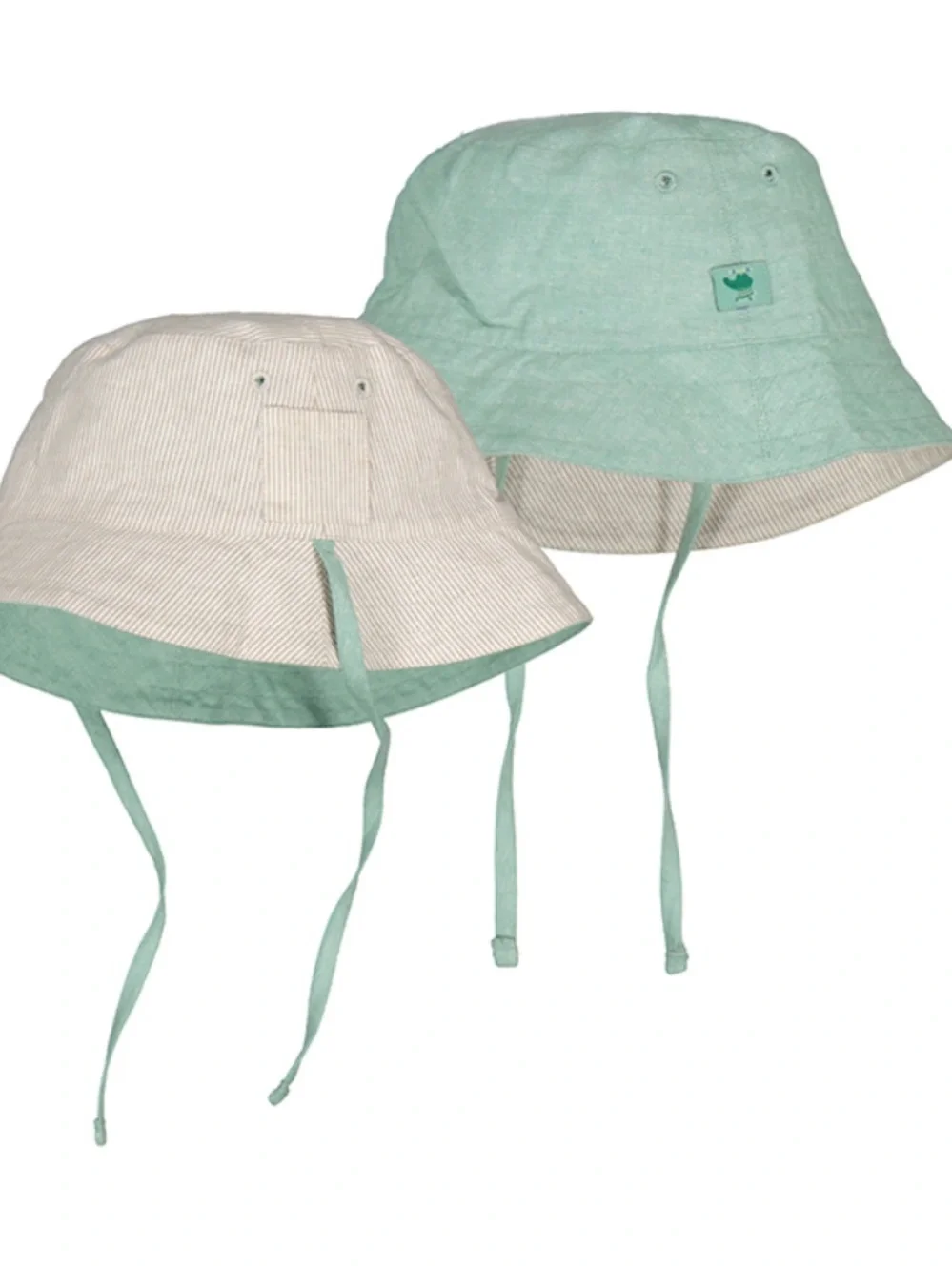 Mayoral Reversible Eucalyptus Baby Boy Bucket Sun Hat Size 46 6-12M